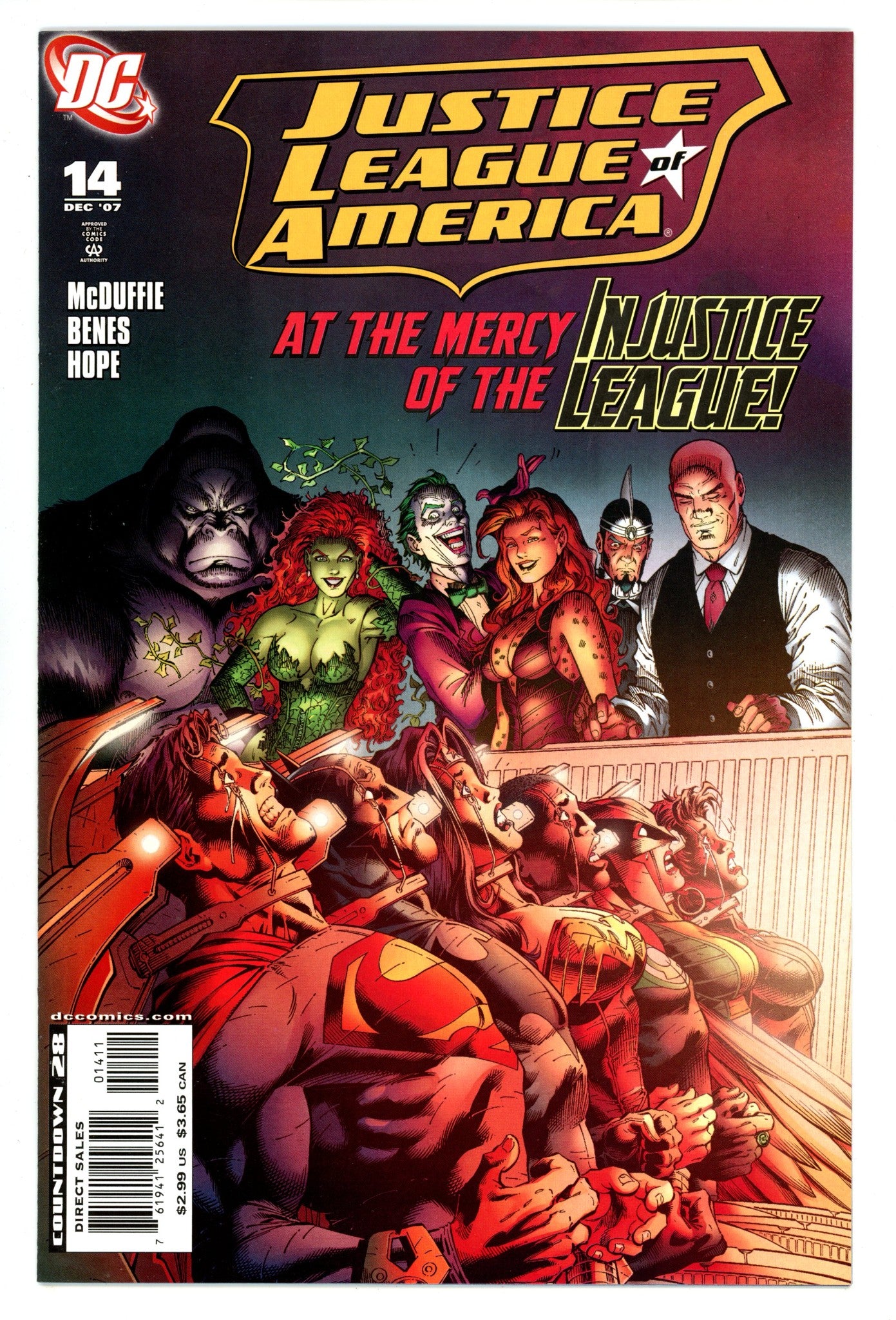 Justice League of America Vol 2 14 High Grade (2007) 