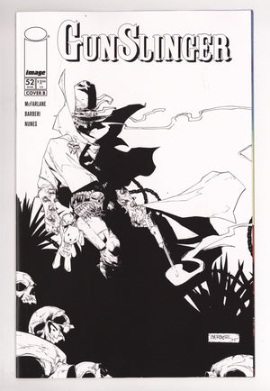 Gunslinger Spawn 52 Barberi B&W Variant (2026)