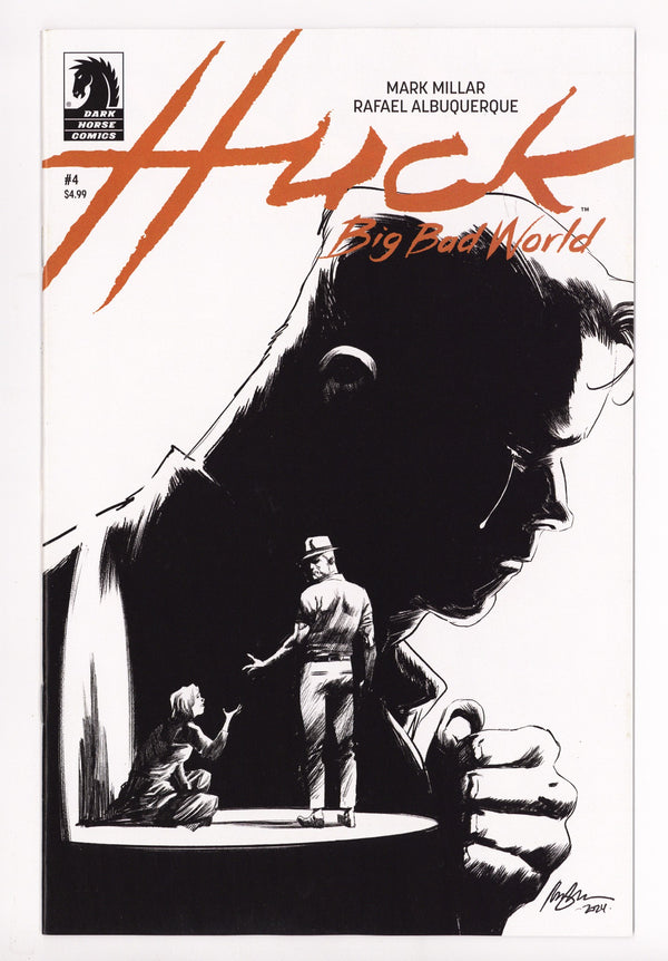 Huck: Big Bad World 4 Albuquerque B&W Variant (2025)