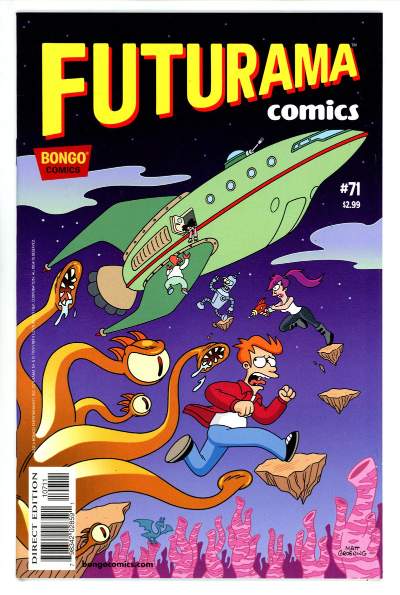 Bongo Comics Presents Futurama Comics 71 NM (9.4) (2014)