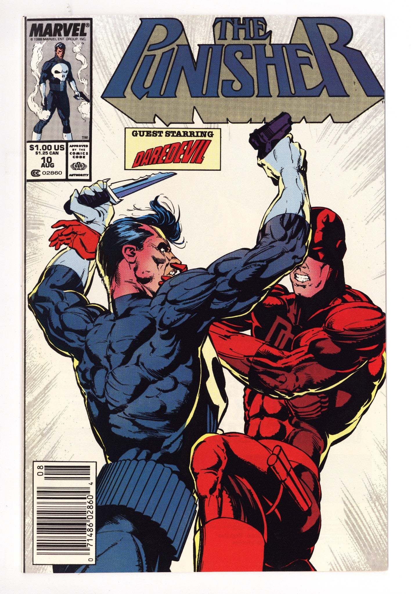 The Punisher Vol 2 10  NM- (9.2)   (1988)     Newsstand  