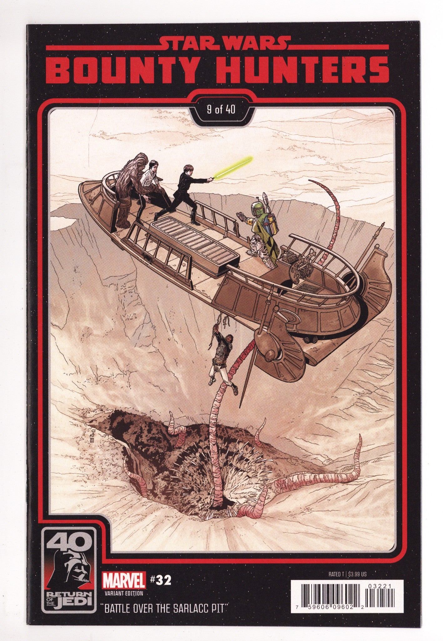 Star Wars: Bounty Hunters 32 High Grade (2023) Sprouse Variant 