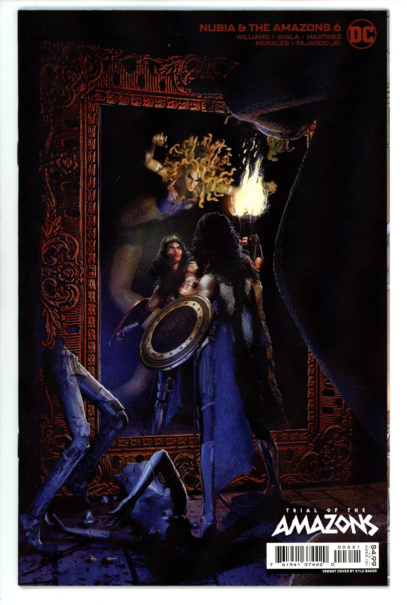 Nubia & the Amazons 6 High Grade (2022) Baker Variant 