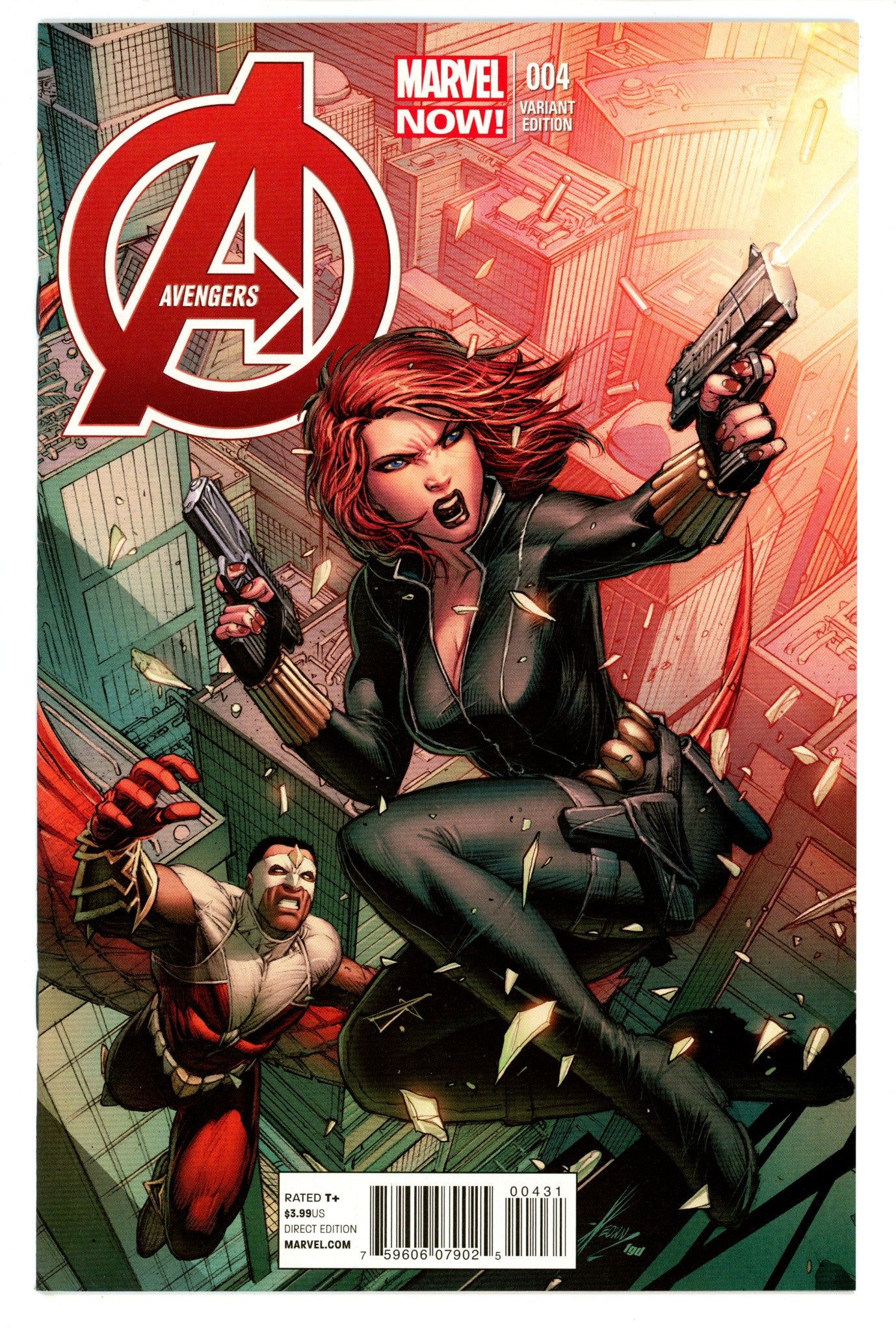 Avengers Vol 5 4 NM- (9.2) (2013) Keown Incentive Variant 