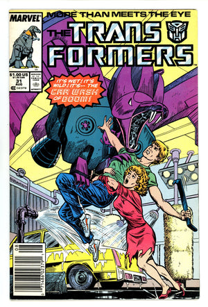 The Transformers 31 Low Grade (1987) Newsstand