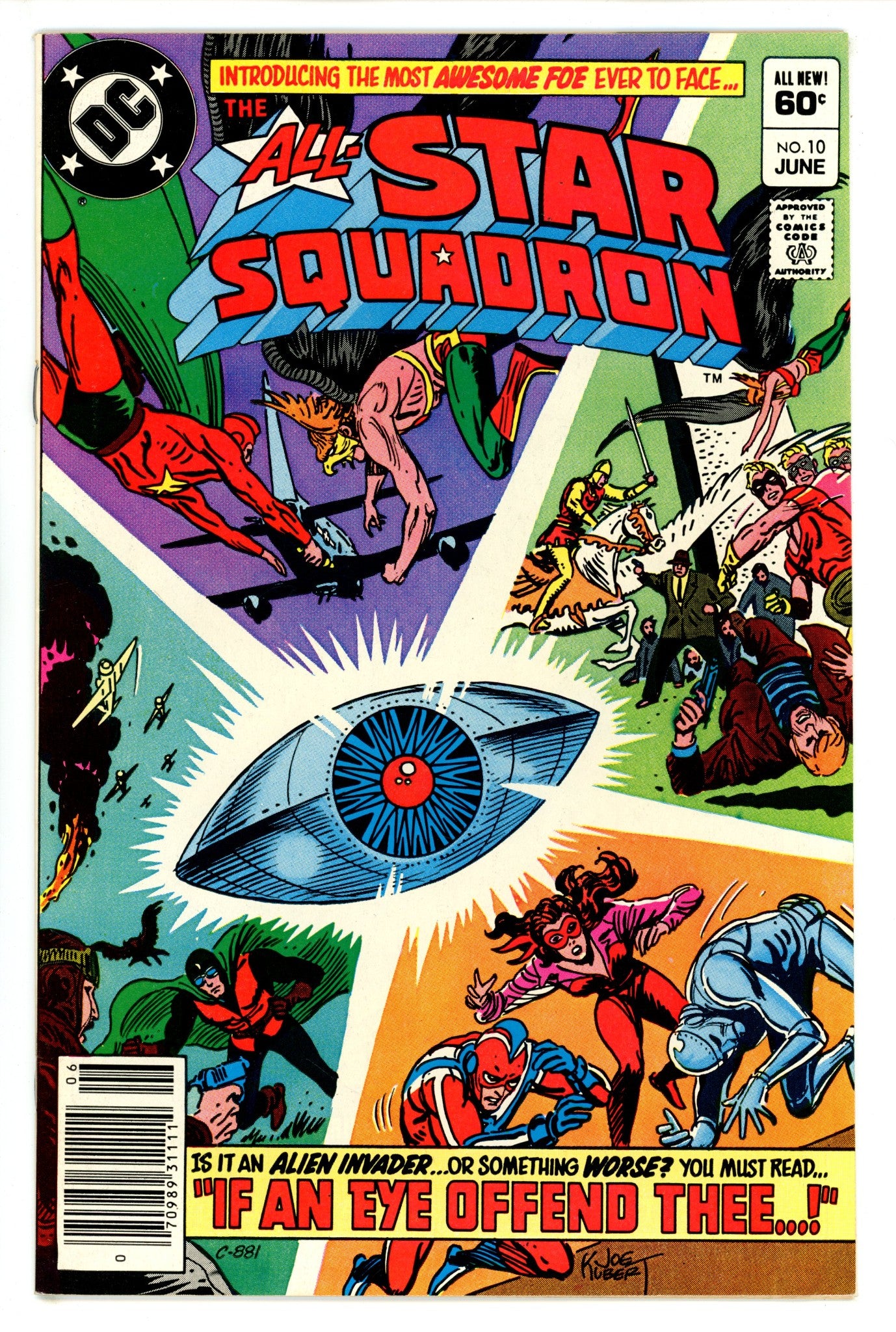 All-Star Squadron 10 Newsstand (1982)
