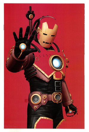 Iron Man Vol 7 1 Christopher Negative Space Virgin Variant (2024)