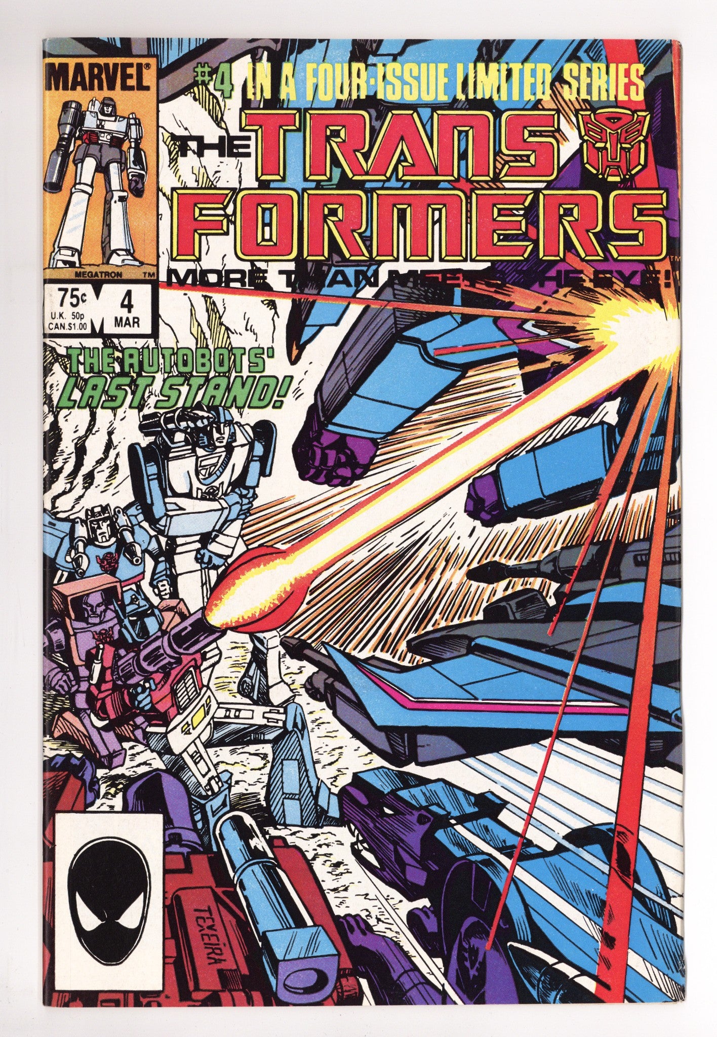 The Transformers 4 VF- (7.5) (1985) 