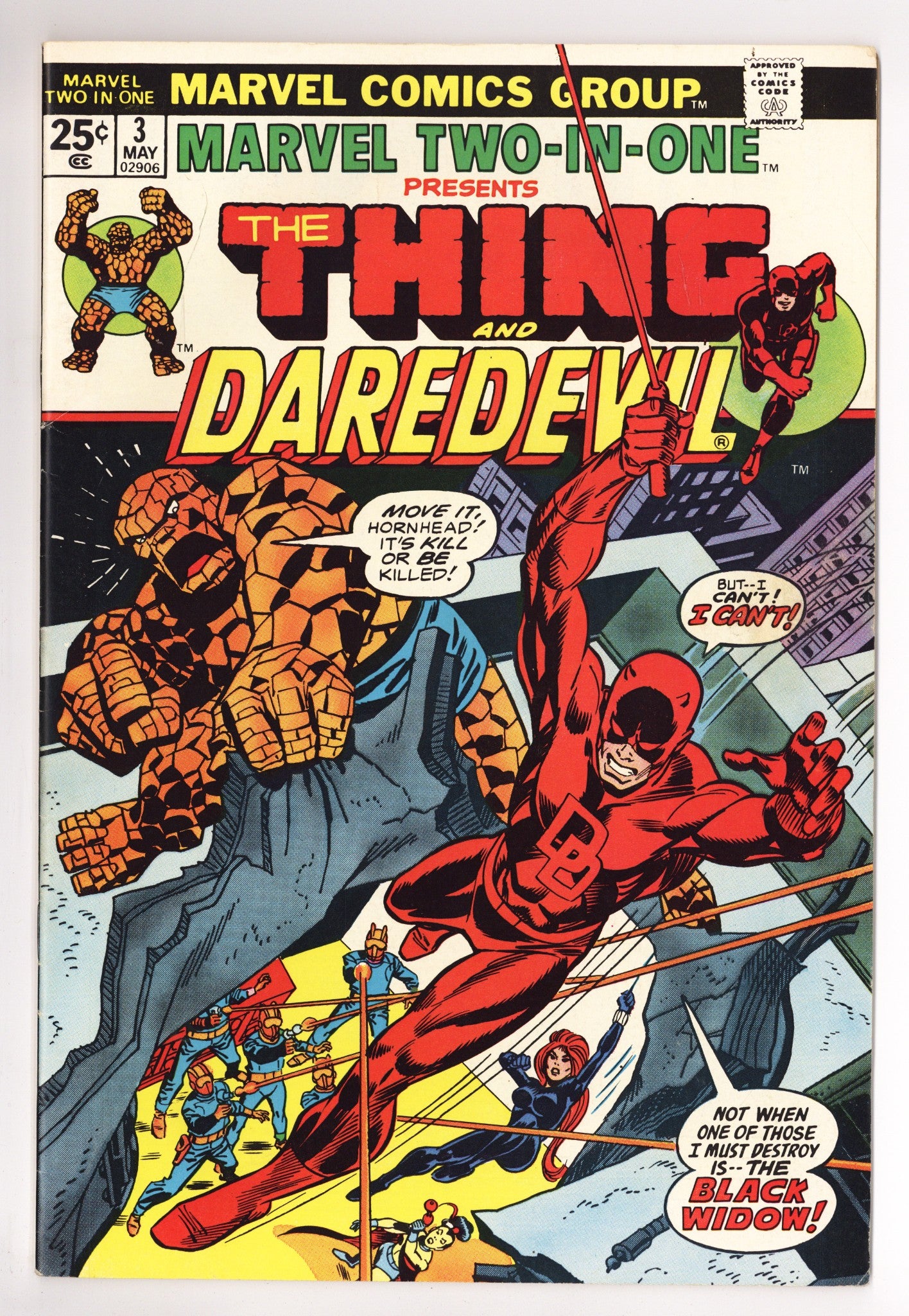 Marvel Two-in-One Vol 1 3 FN (6.0) (1974) 