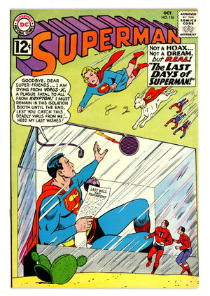 Superman Vol 1 156 VF- (7.5) (1962) 