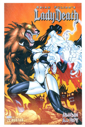 Brian Pulido's Lady Death: Abandon All Hope 3 High Grade (2005) Adrian Foil Variant