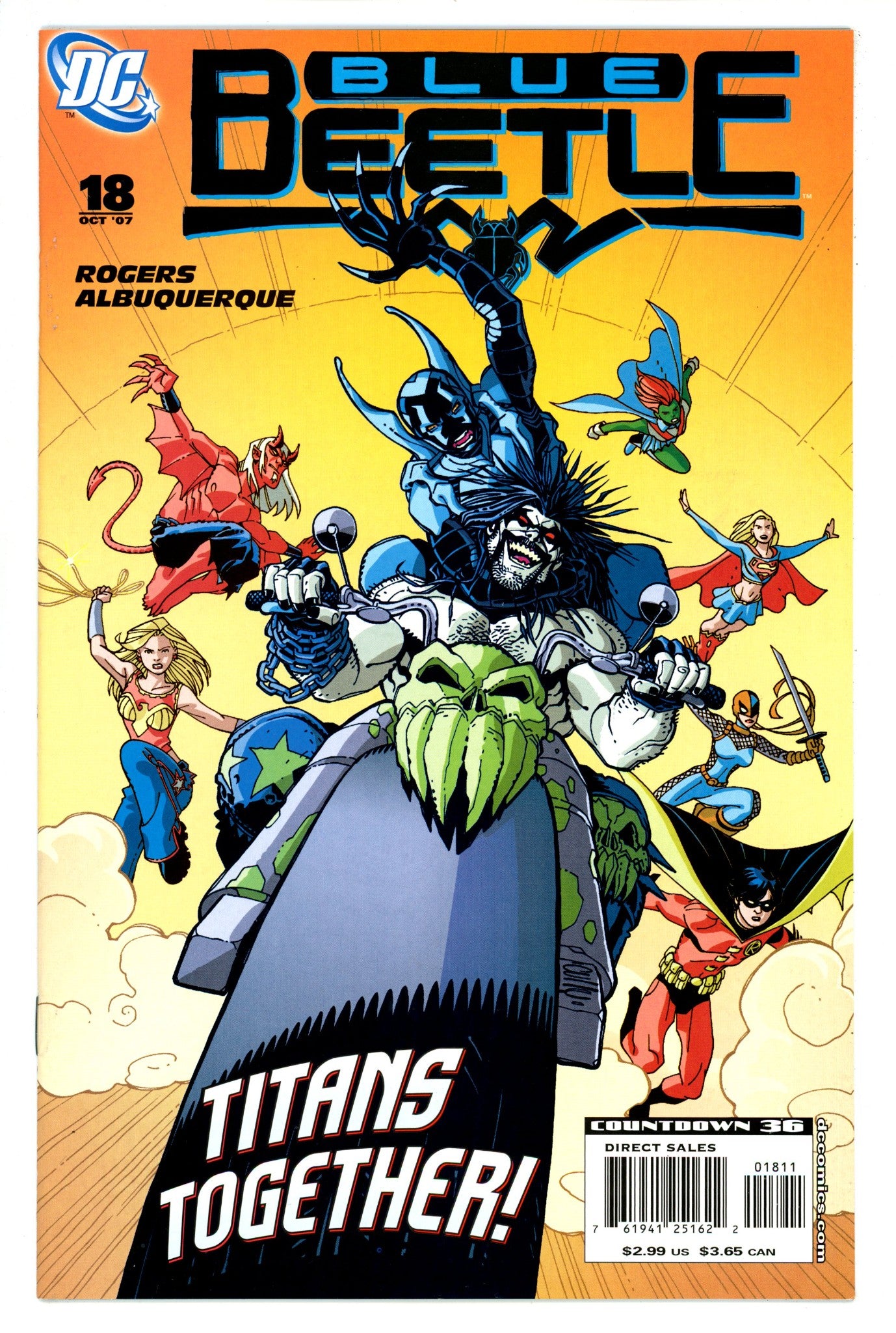 The Blue Beetle Vol 8 18 High Grade (2007) 