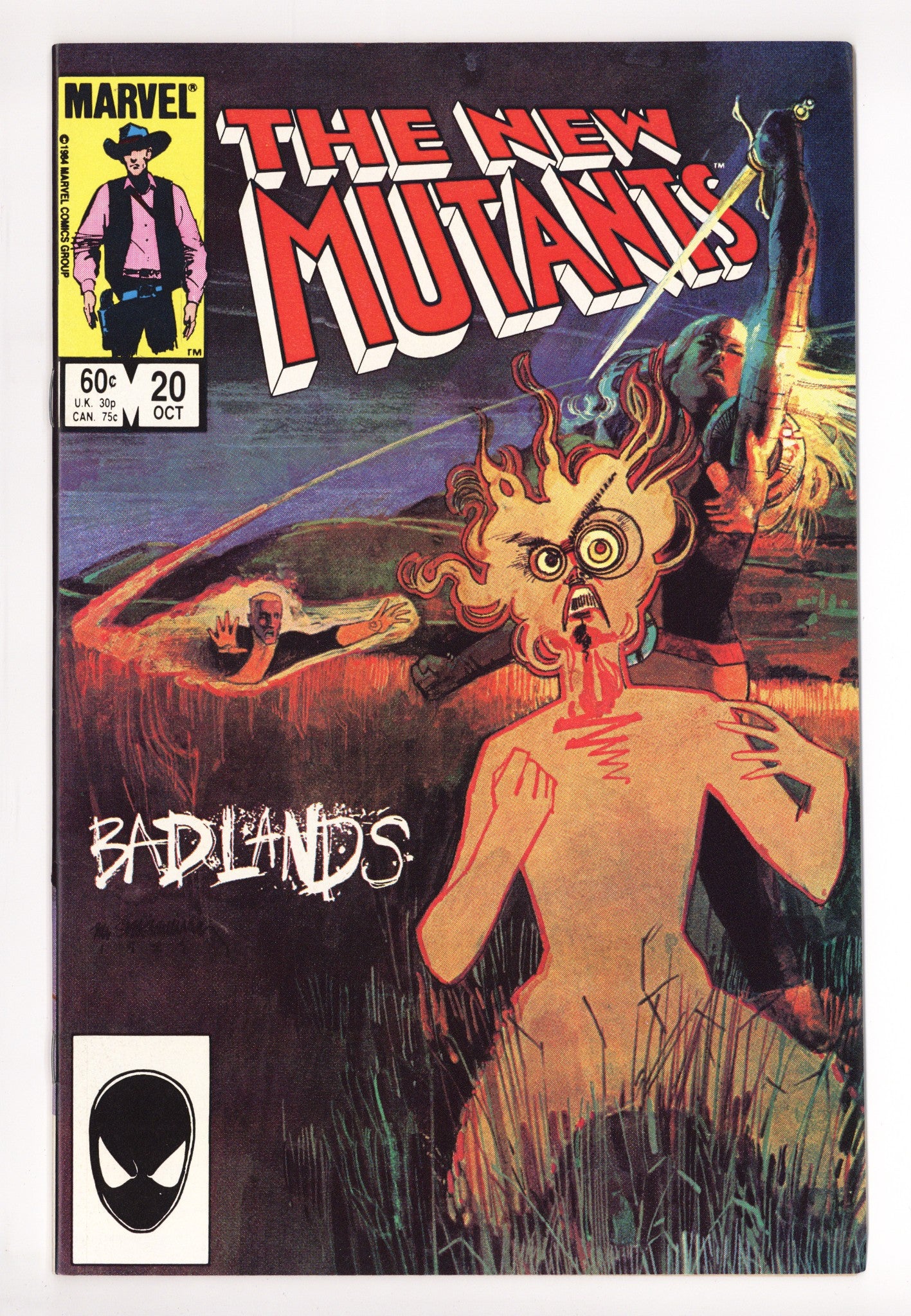The New Mutants Vol 1 20 High Grade (1984) 