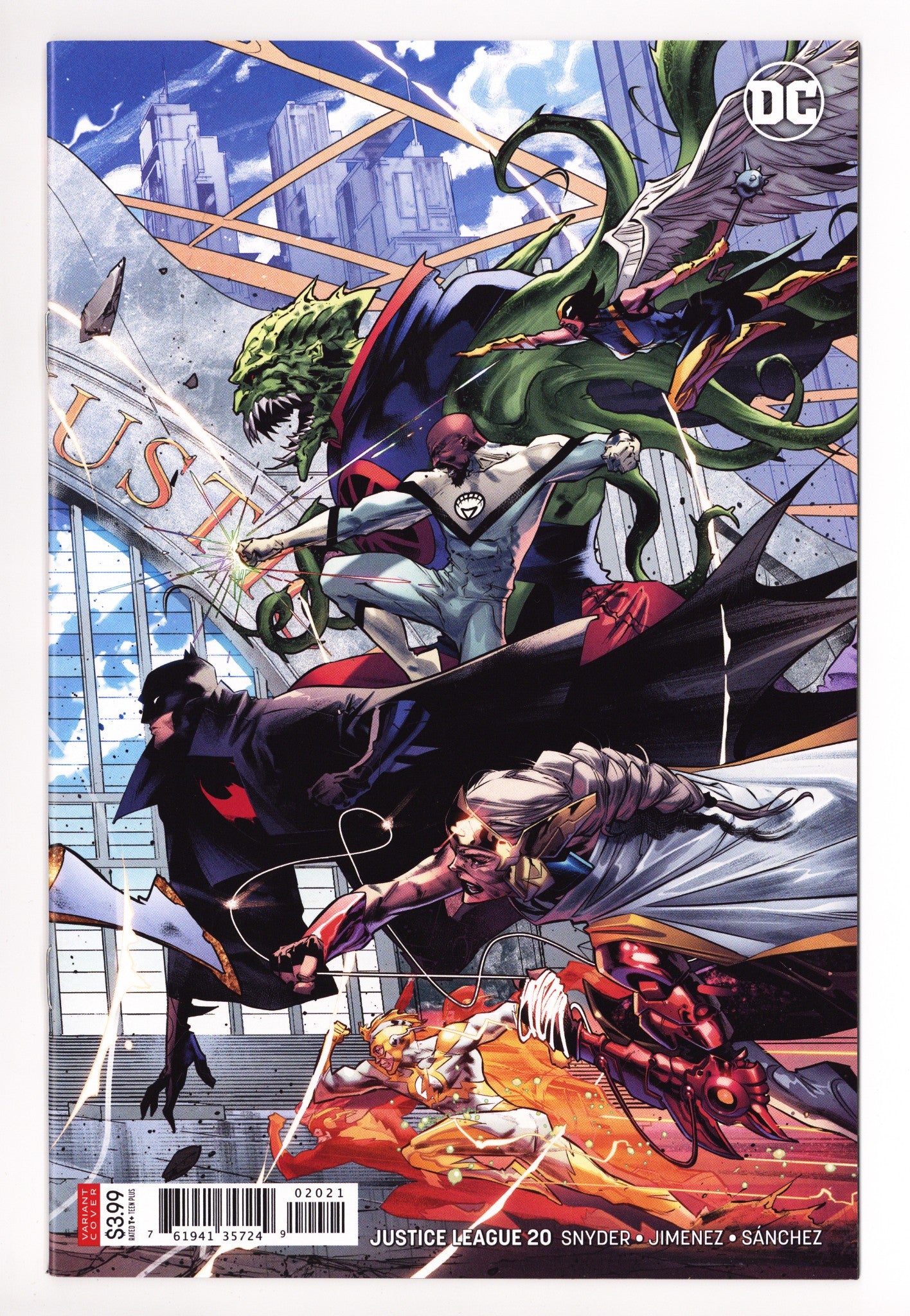 Justice League Vol 3 20 High Grade (2019) Left Variant 