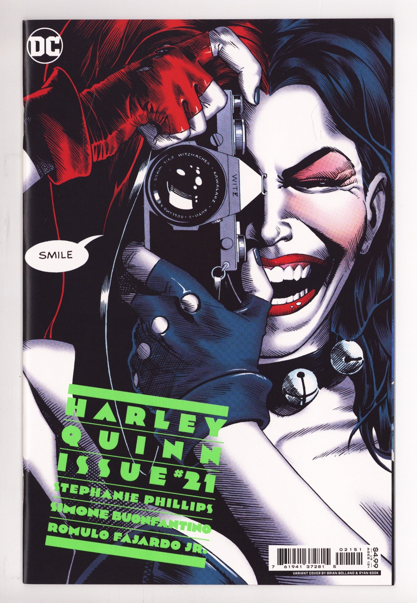Harley Quinn Vol 4 21 High Grade (2022) Bolland Variant 