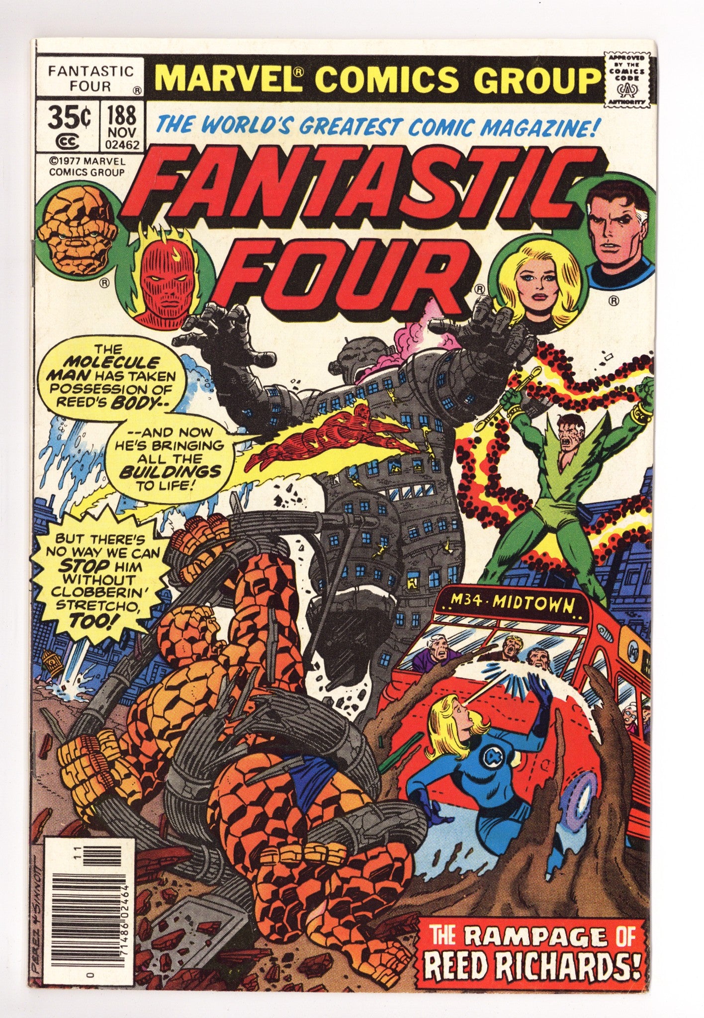 Fantastic Four Vol 1 188 Mid Grade (1977) 