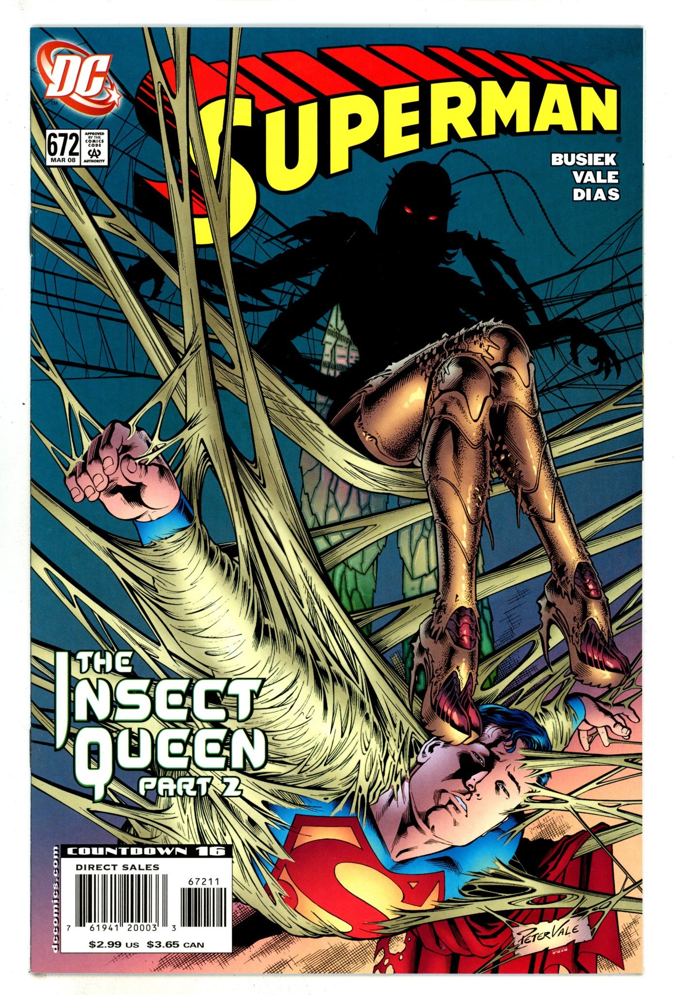 Superman Vol 1 672 High Grade (2008) 