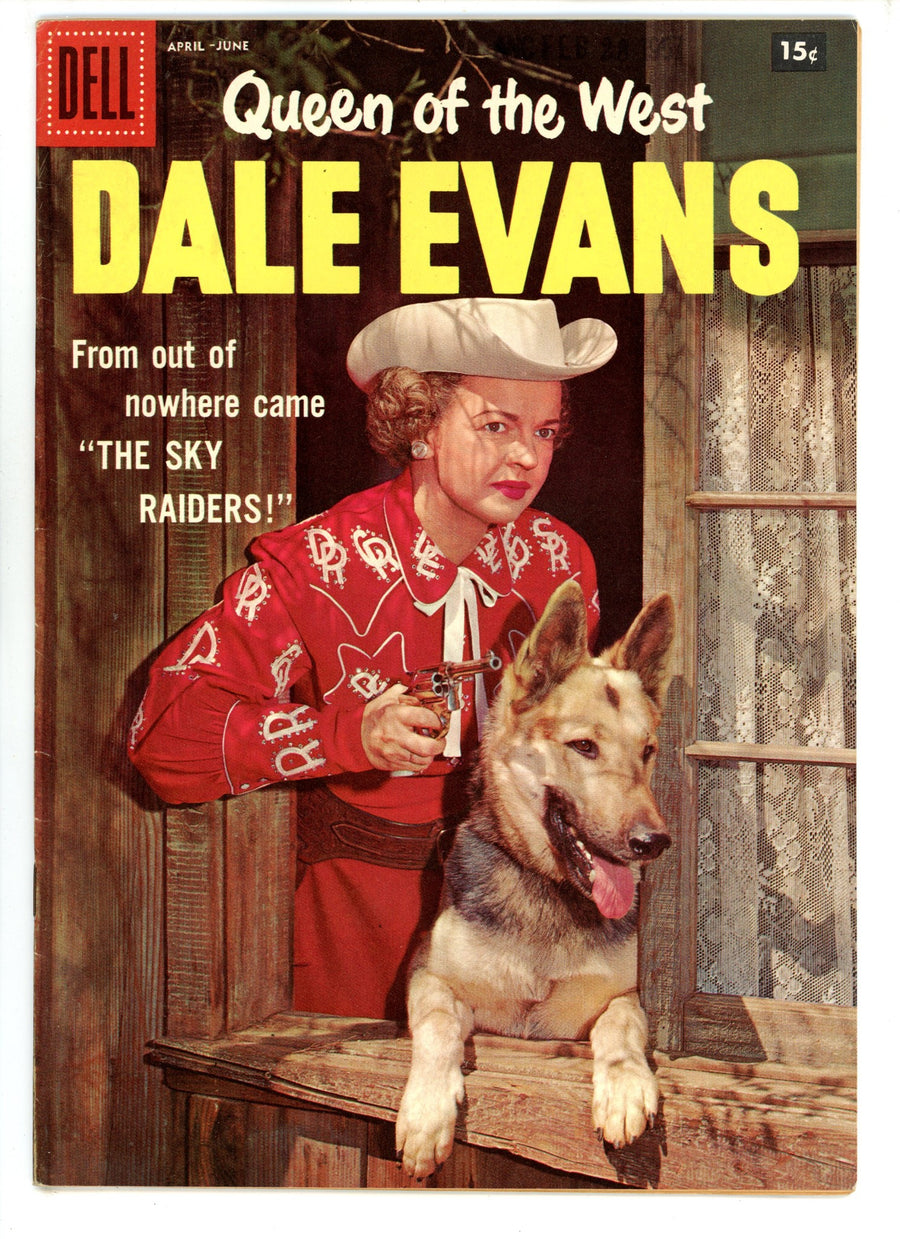 Queen of the West Dale Evans 15 FN/VF (7.0) 15¢ Variant (1957) 