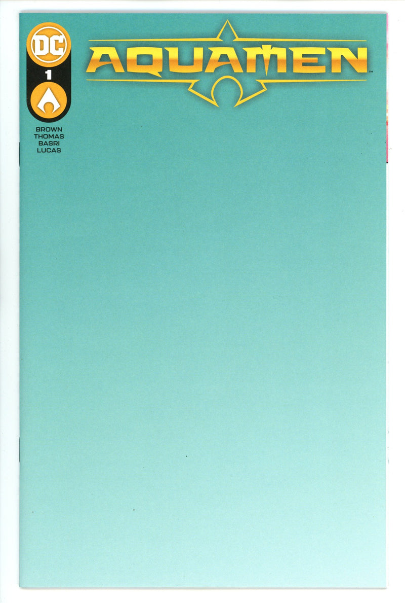 Aquamen 1 High Grade (2022) Blank Variant 