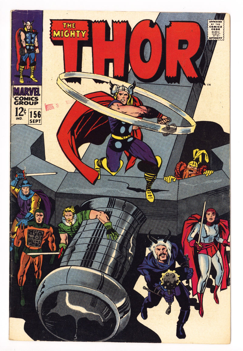 Thor Vol 1 156 VG/FN (5.0) (1968) 