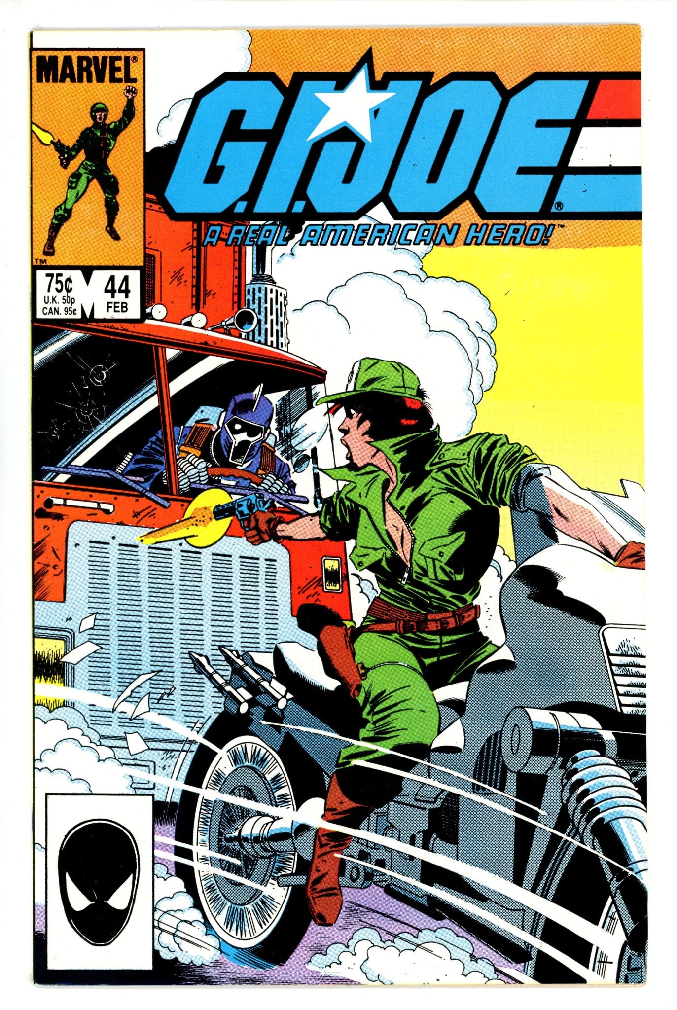 G.I. Joe, A Real American Hero 44 VF- (1986)