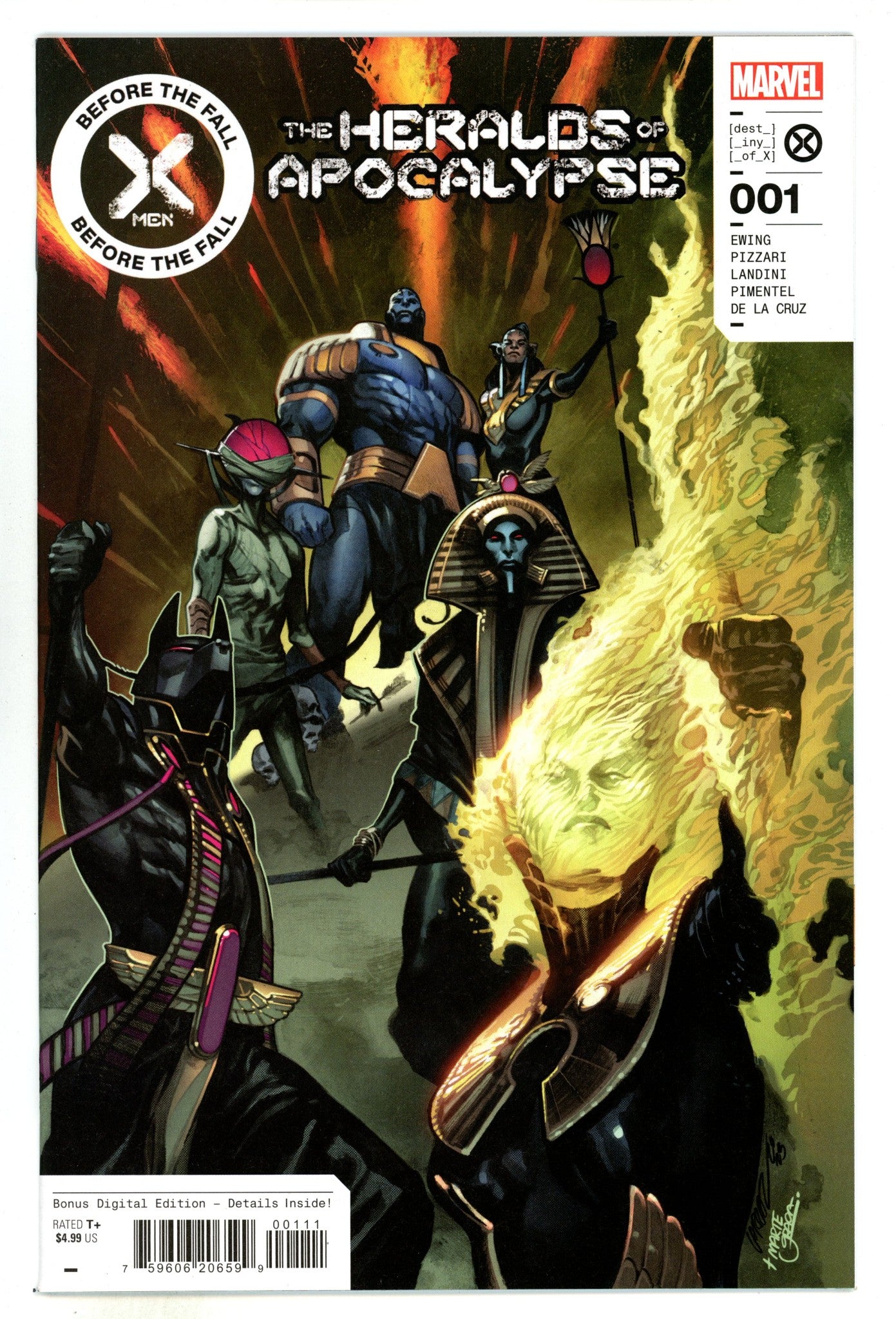X-Men: Before the Fall - Heralds of Apocalypse  1  High Grade  (2023)  