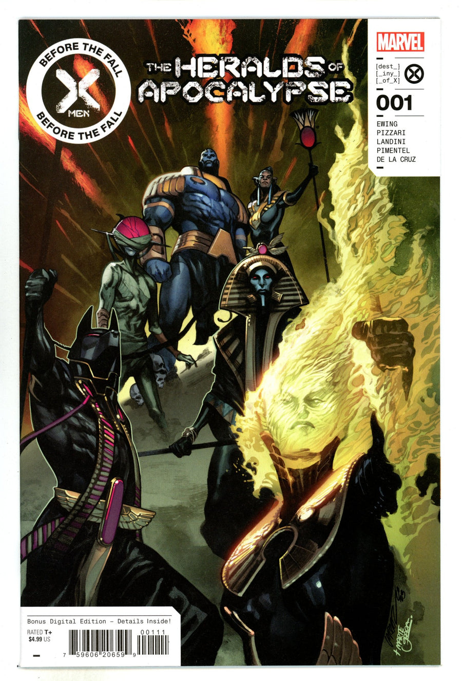 X-Men: Before the Fall - Heralds of Apocalypse  1  High Grade  (2023)  