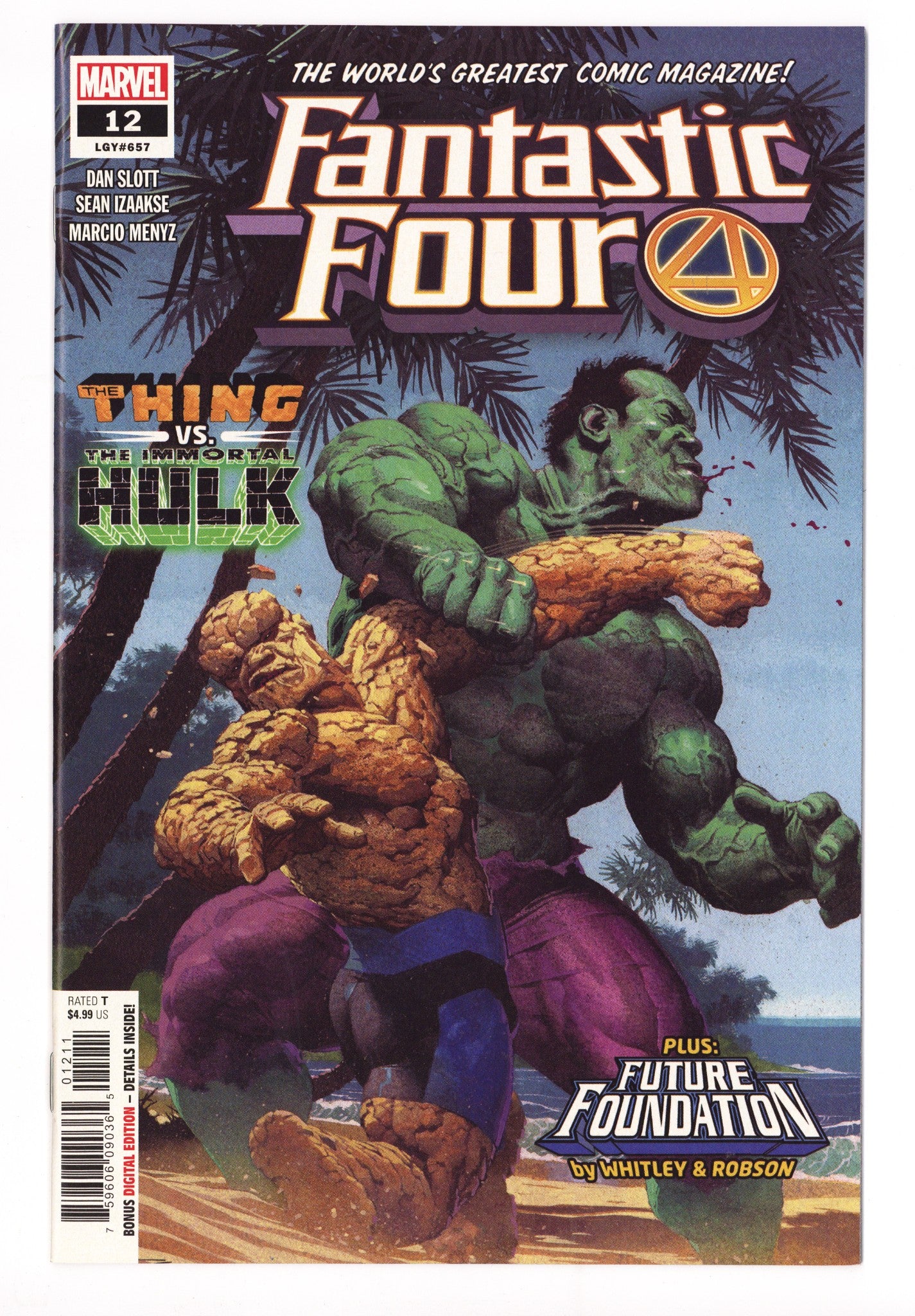 Fantastic Four Vol 6 12 (657) High Grade (2019) 