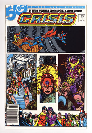 Crisis on Infinite Earths 11 NM- (9.2) (1986) Canadian Price Variant