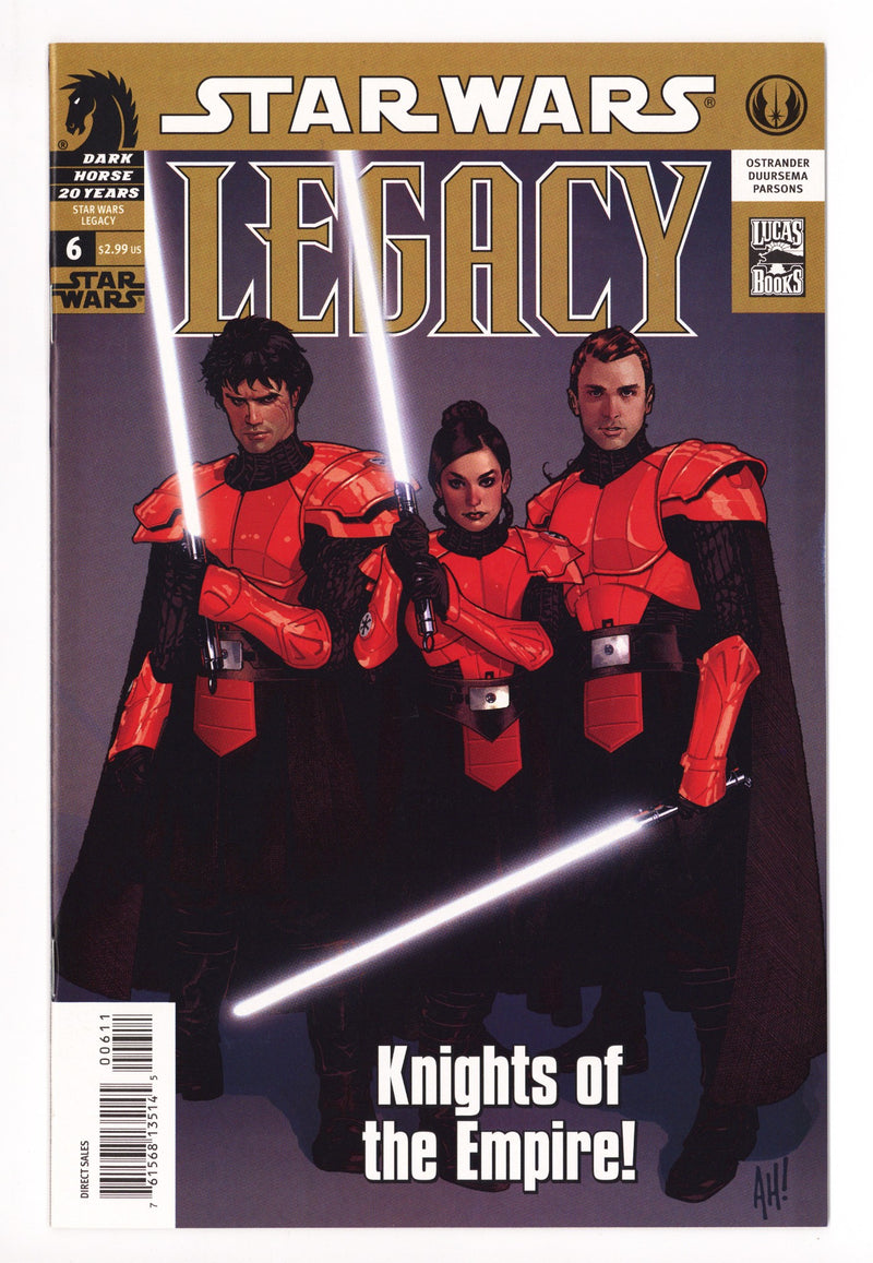 Star Wars: Legacy Vol 1 6 NM- (9.2) (2006) 