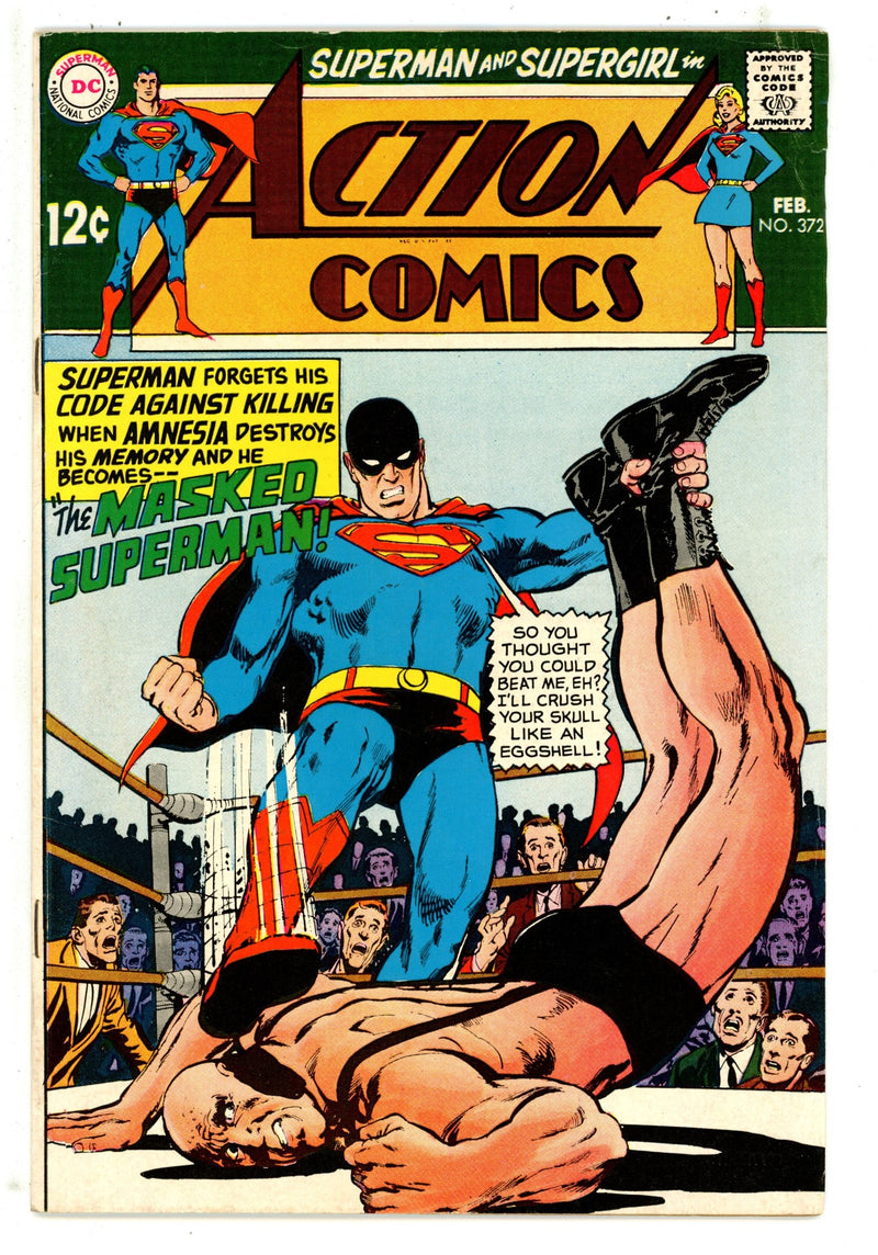 Action Comics Vol 1 372 FN (6.0) (1969) 