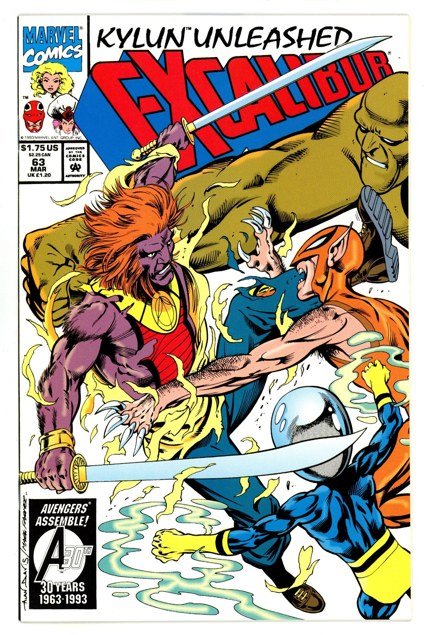 Excalibur Vol 1 63 High Grade (1993) 