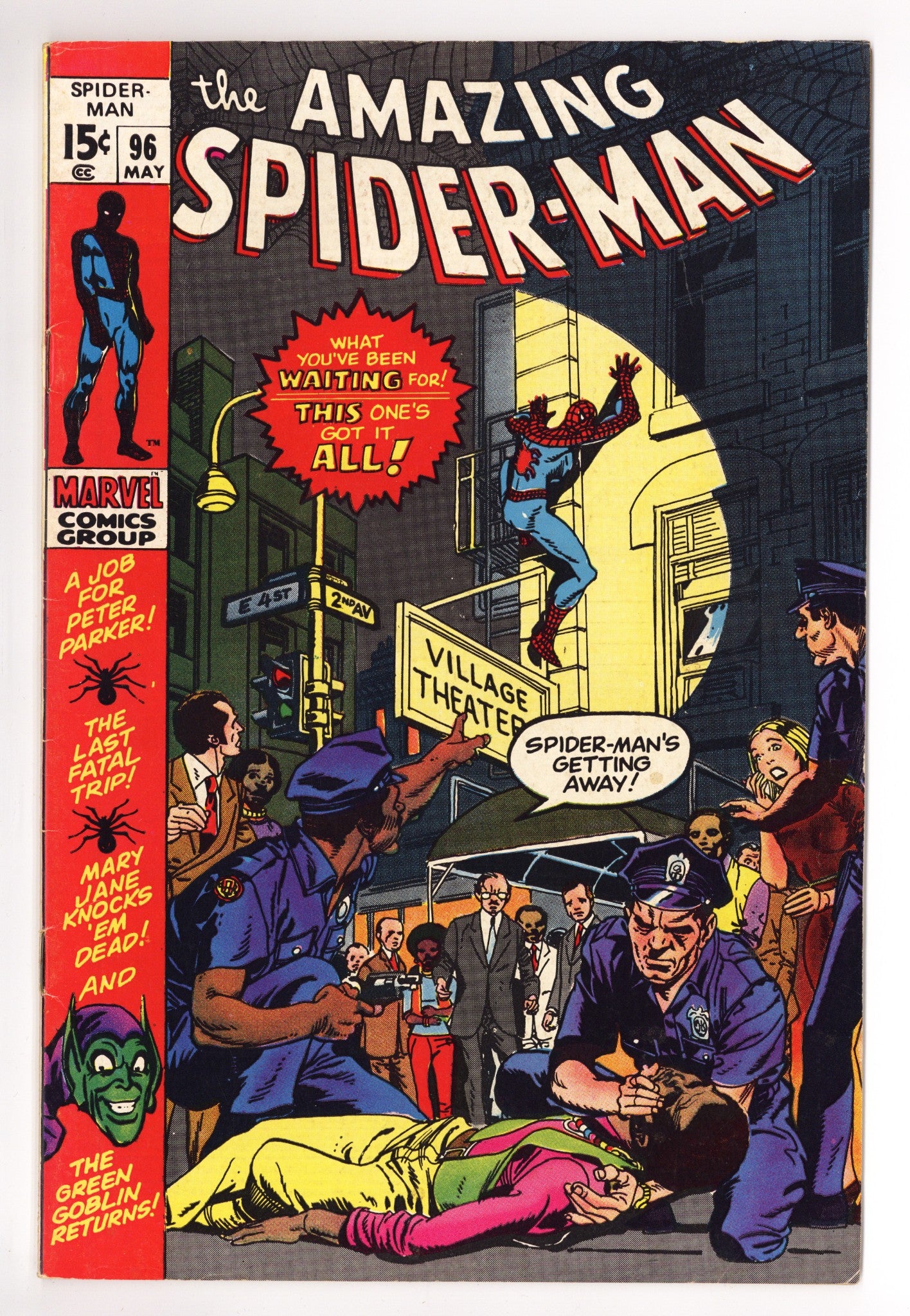 The Amazing Spider-Man Vol 1 96 FN+ (6.5) (1971) 