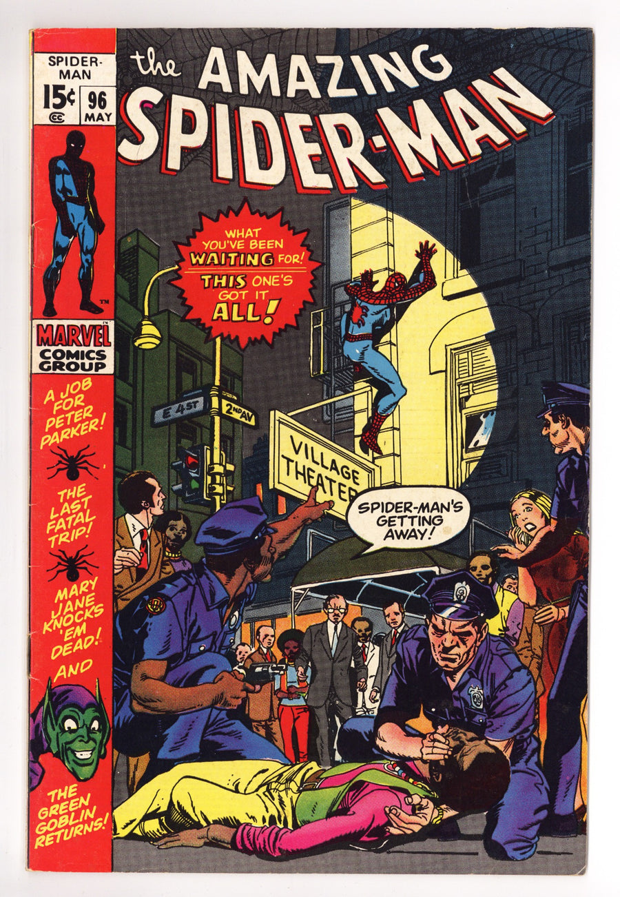 The Amazing Spider-Man Vol 1 96 FN+ (6.5) (1971) 