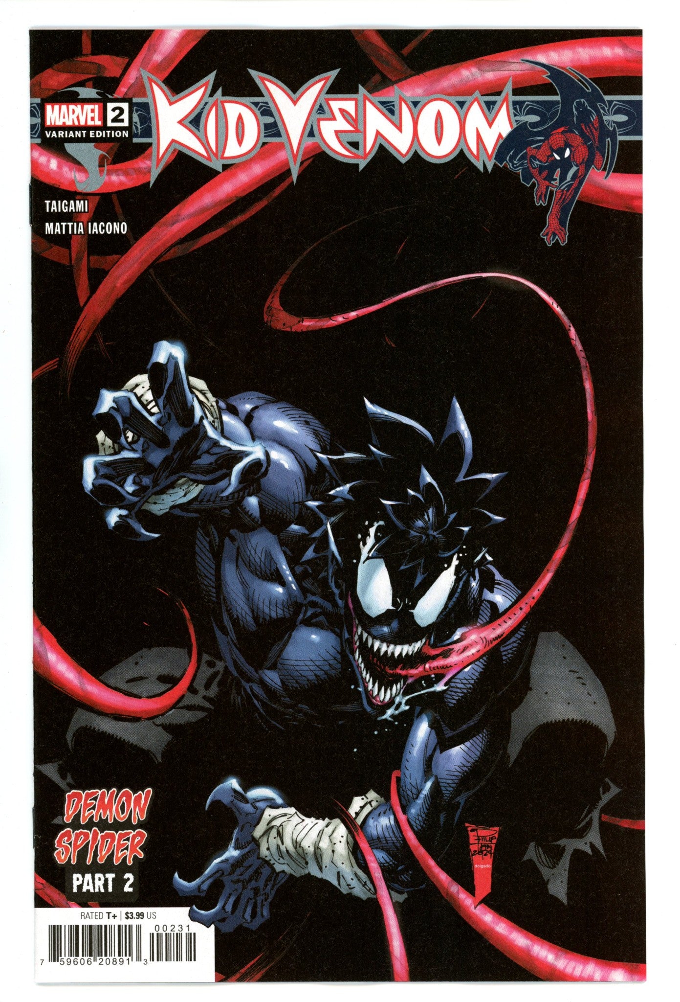 Kid Venom 2 Tan Homage Incentive Variant NM (2024)
