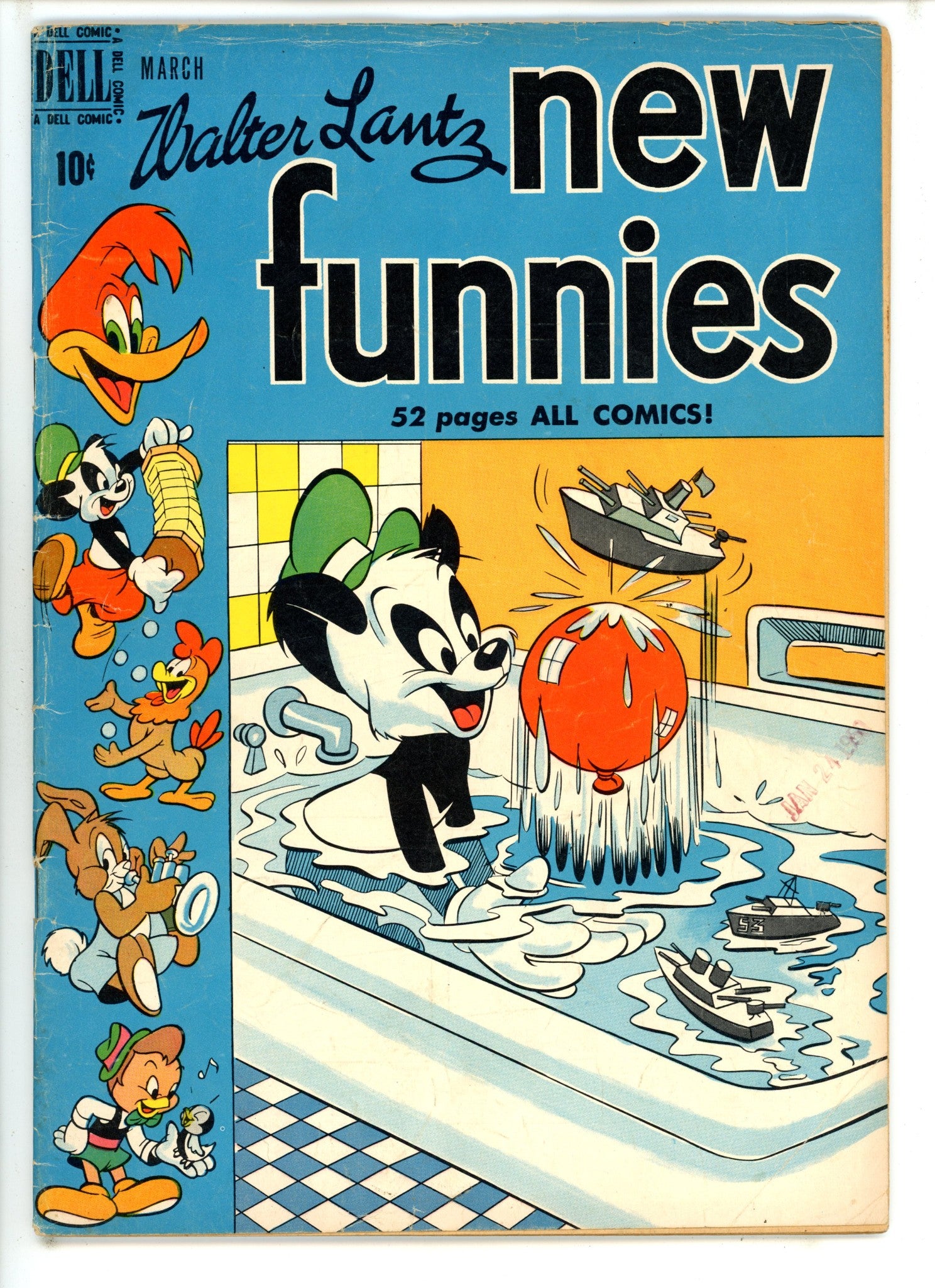 Walter Lantz New Funnies 157 VG (1950)