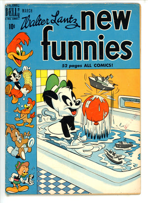 Walter Lantz New Funnies 157 VG (1950)