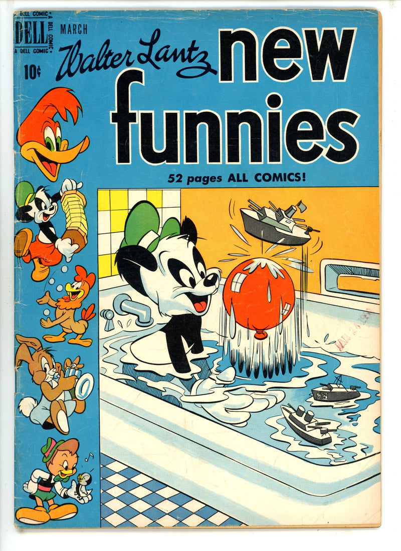 Walter Lantz New Funnies 157 VG (1950)