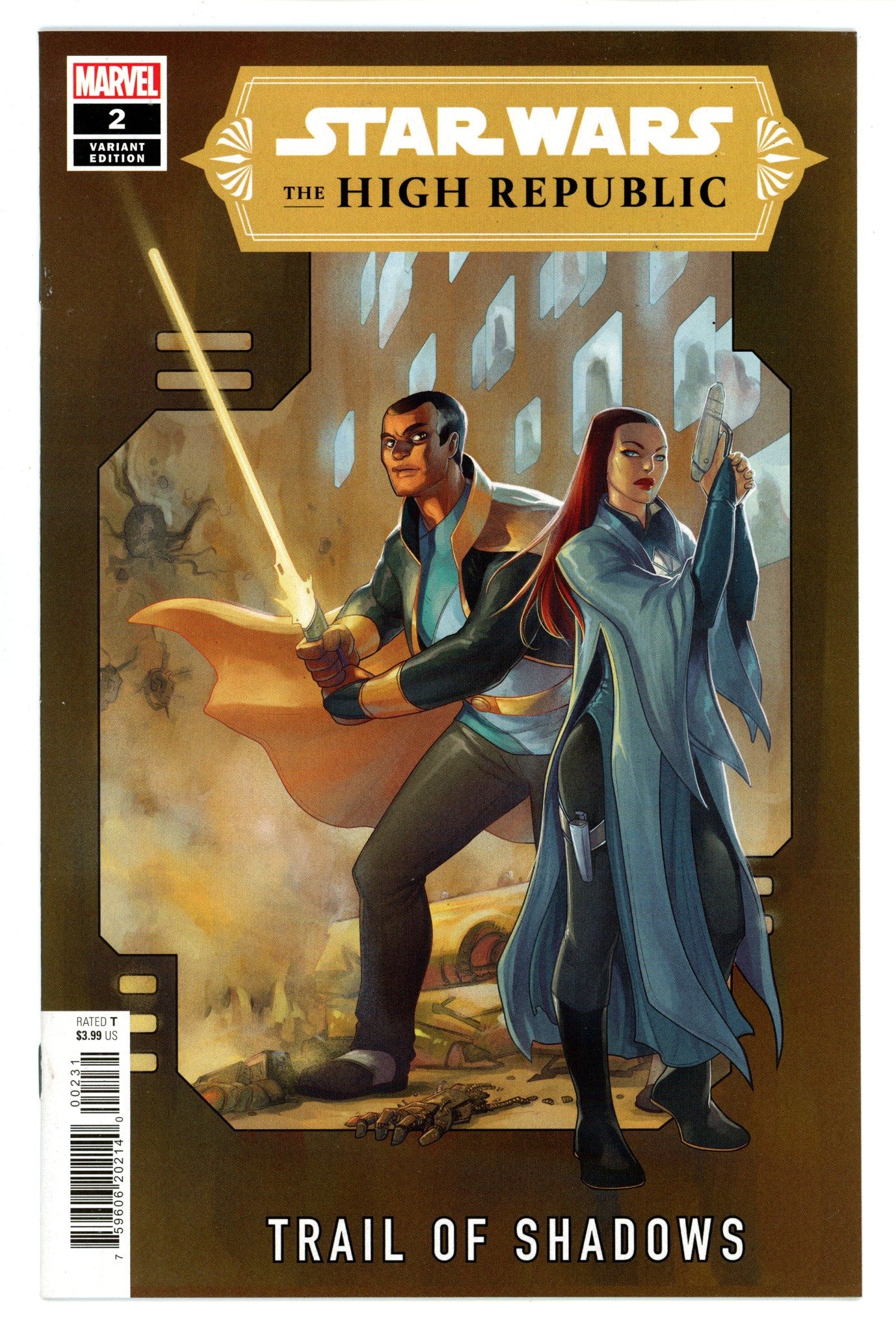 Star Wars: The High Republic - Trail of Shadows 2 High Grade (2022) Hetrick Variant 