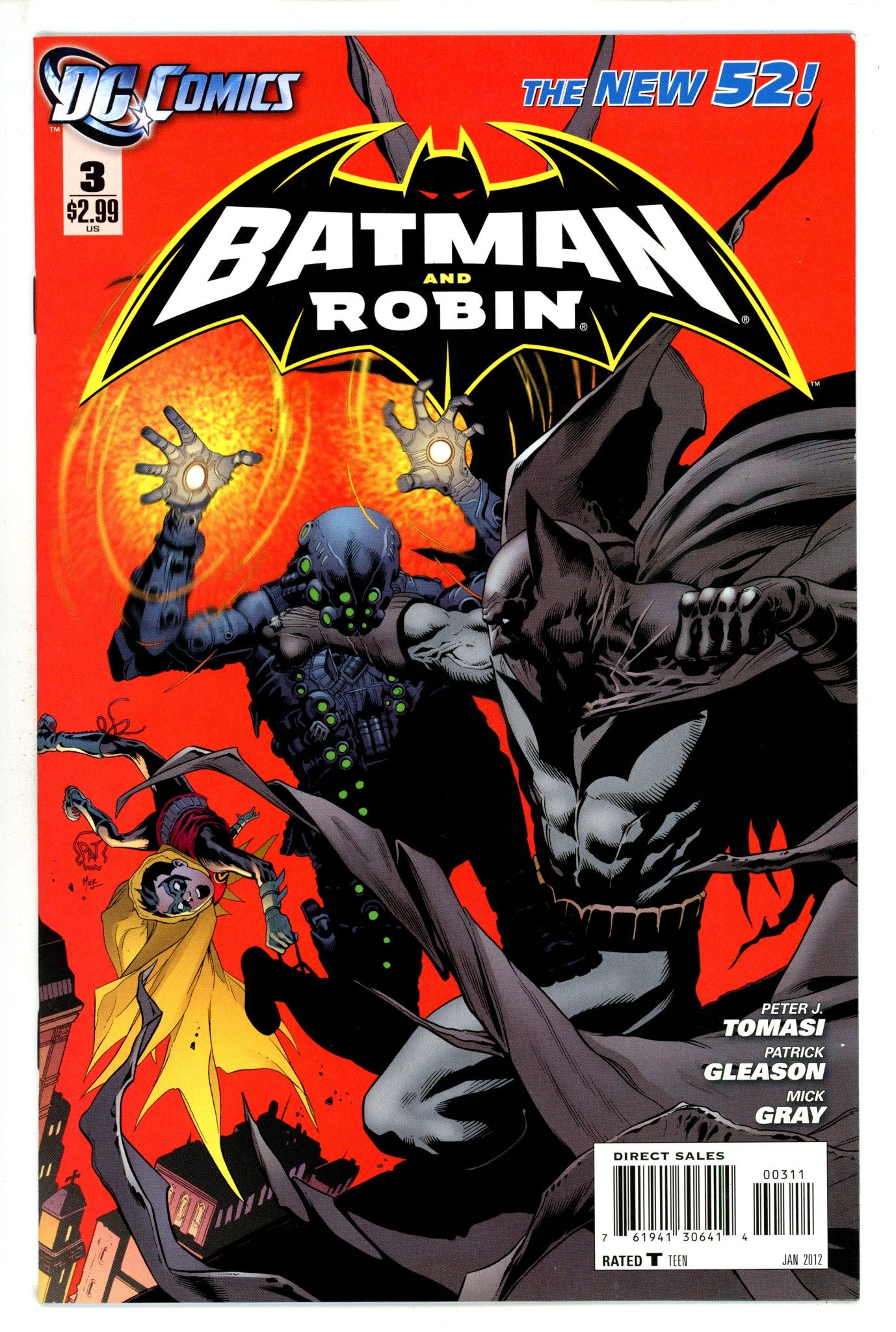 Batman and Robin Vol 2 3 High Grade (2012) 
