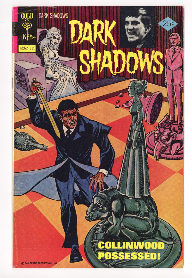 Dark Shadows 34 FN+ (6.5) Double Cover (1975) 