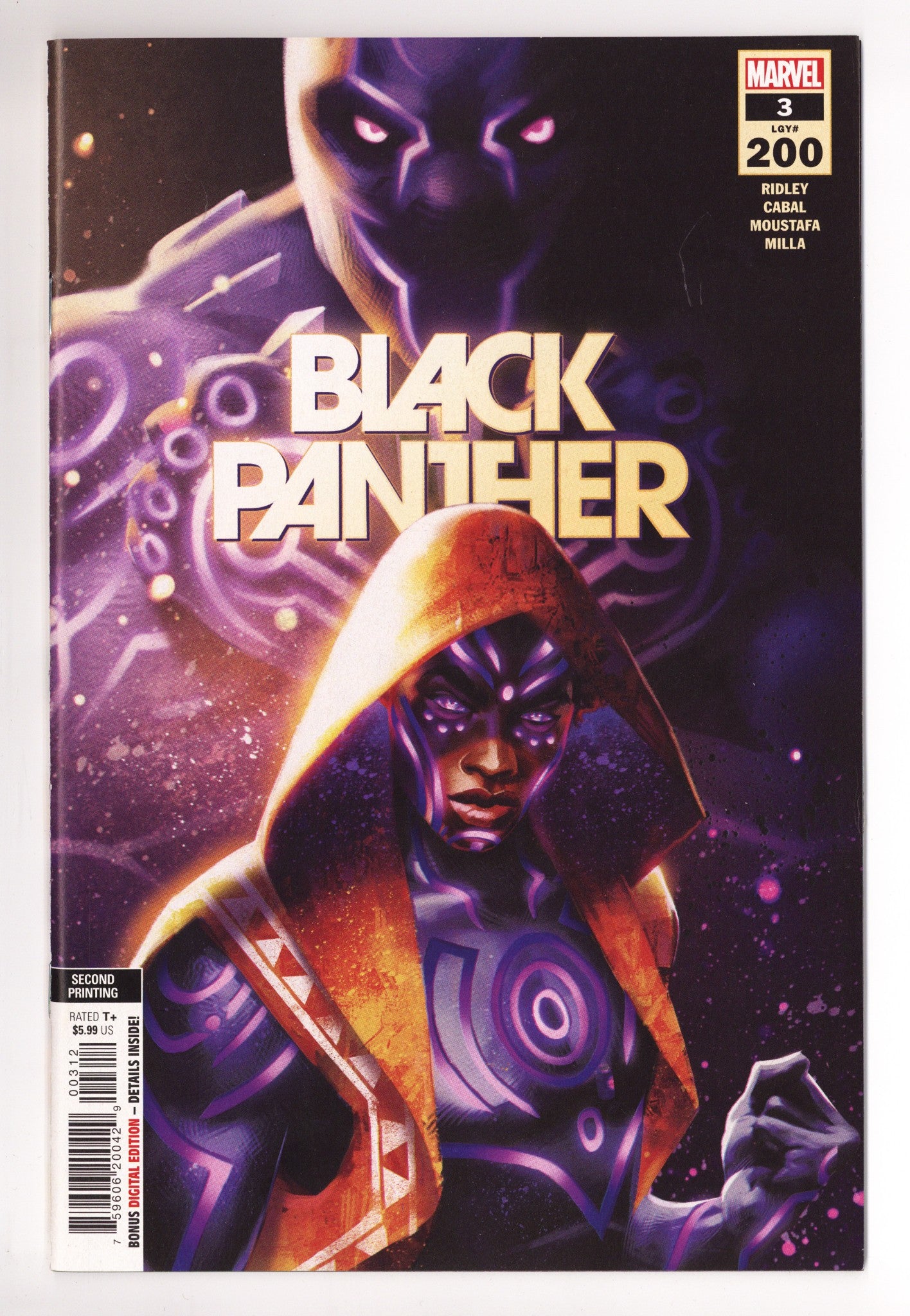 Black Panther Vol 8 3 (200) High Grade (2022) 2nd Print 