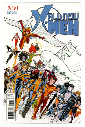 All-New X-Men Vol 2 2 High Grade (2016) Lee Incentive Variant