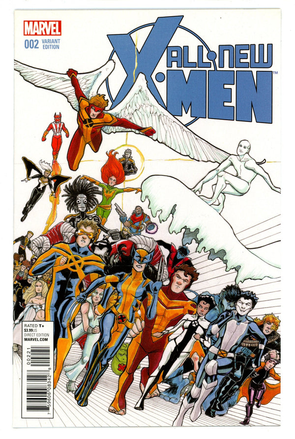 All-New X-Men Vol 2 2 High Grade (2016) Lee Incentive Variant