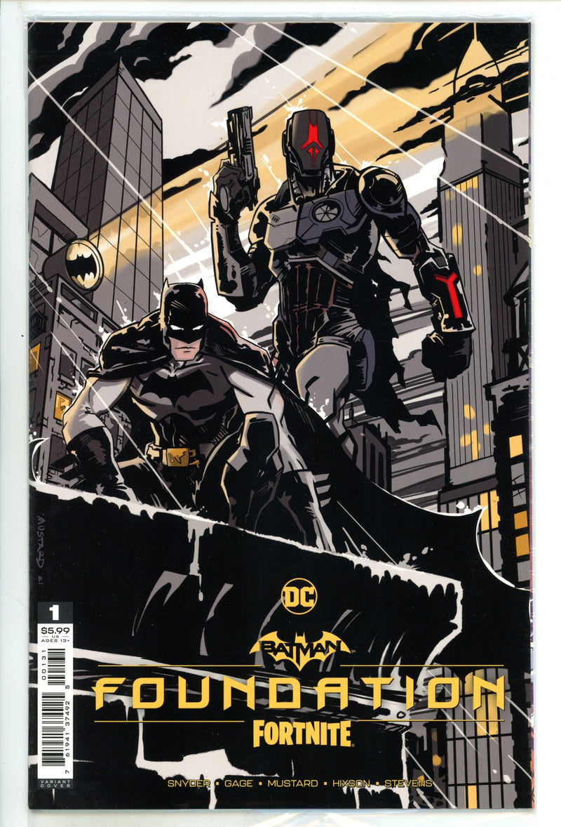 Batman / Fortnite: Foundation 1 New, Sealed (2021) Mustard Incentive Variant 