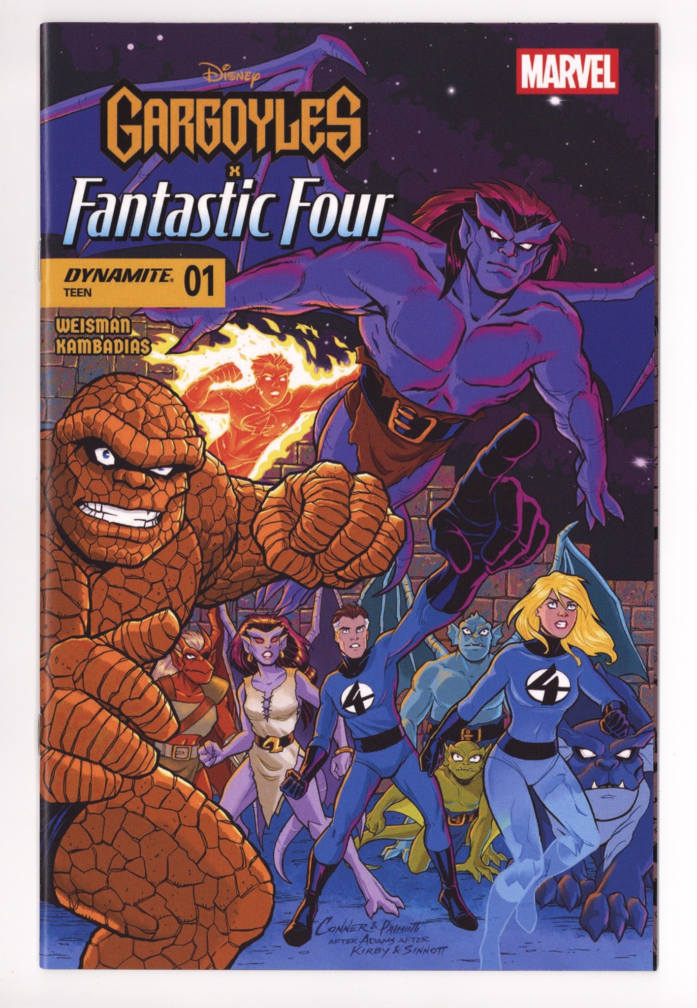 Gargoyles X Fantastic Four 1 Conner Variant (2025)