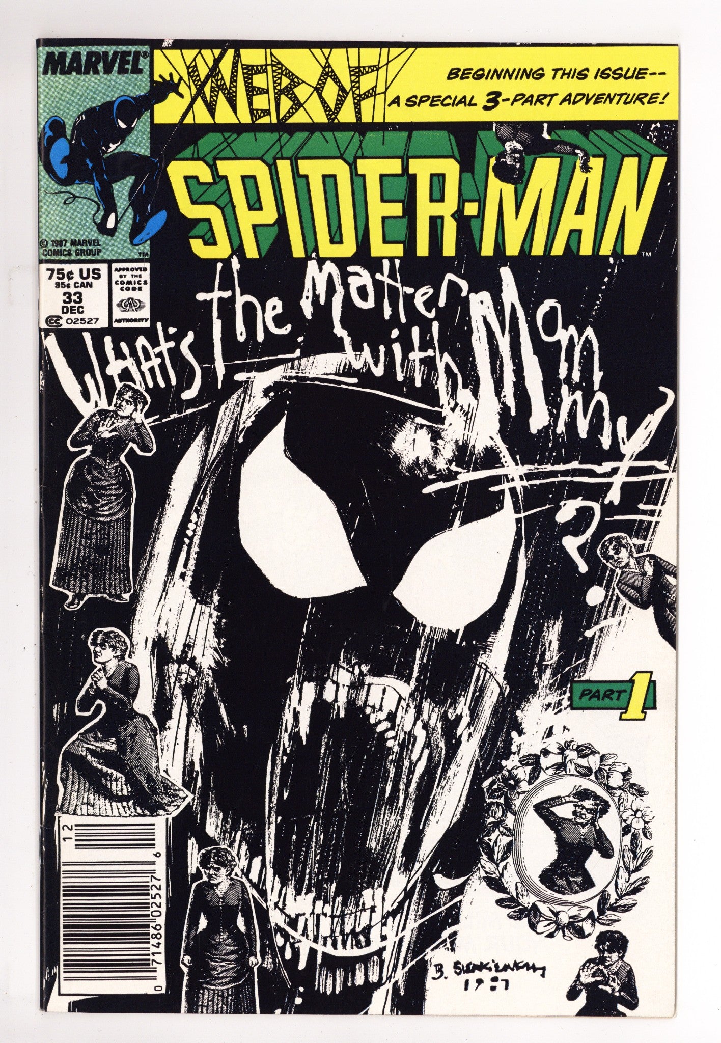Web of Spider-Man Vol 1 33 Mid Grade (1987) 