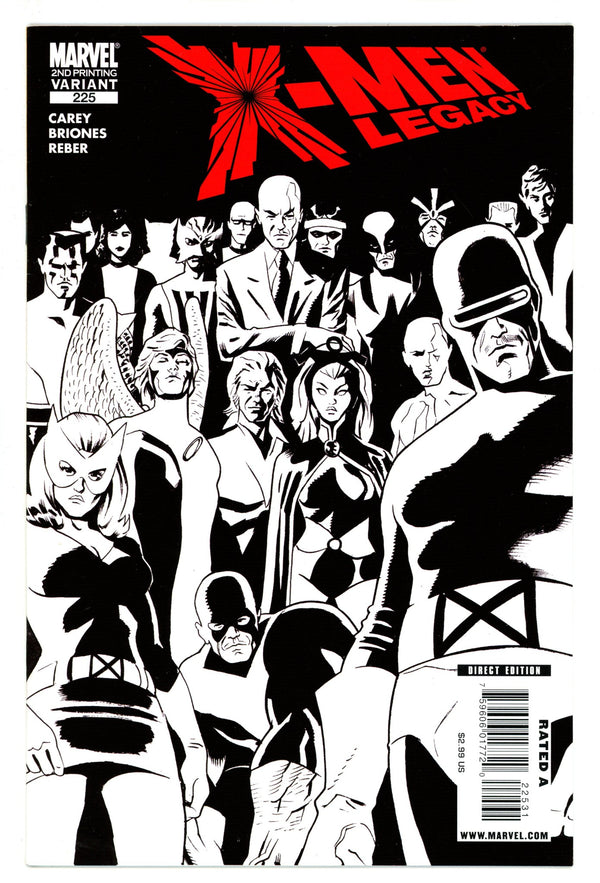 X-Men: Legacy Vol 1 225 High Grade (2009) 2nd Print