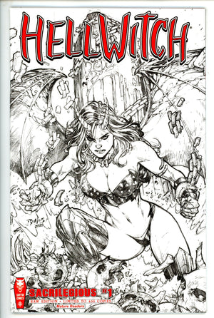 Hellwitch Sacrilegious 1 Raw Variant VF/NM (2023)