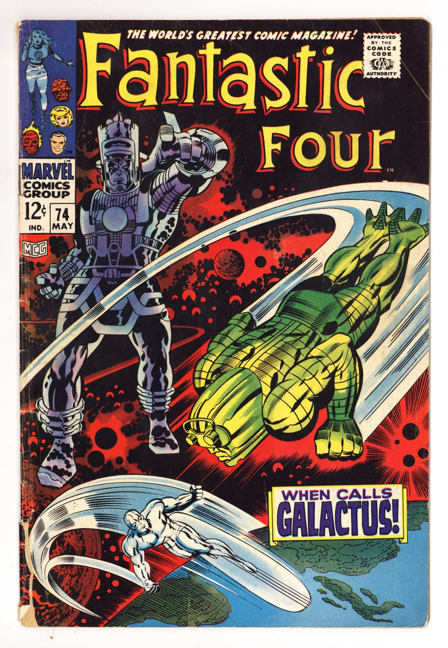 Fantastic Four Vol 1 74 VG- (3.5) (1968) 